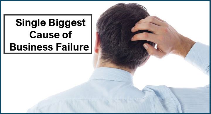 Single Biggest Cause of Business Failure – Lack of Sales