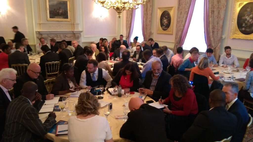 Mastermind Group at work in Mayfair at The Ritz, building relationships and building and growing businesses.